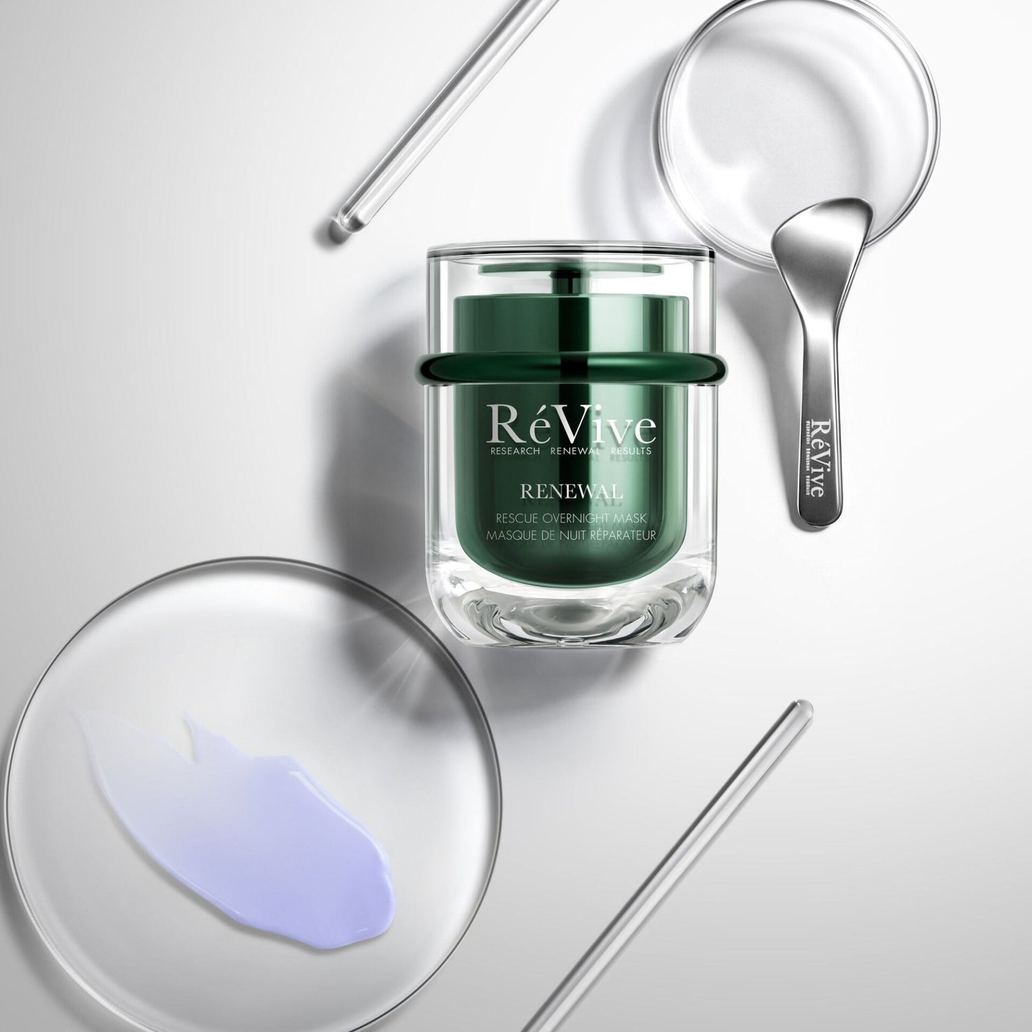 Lifestyle image of RéVive Renewal Rescue Overnight Mask