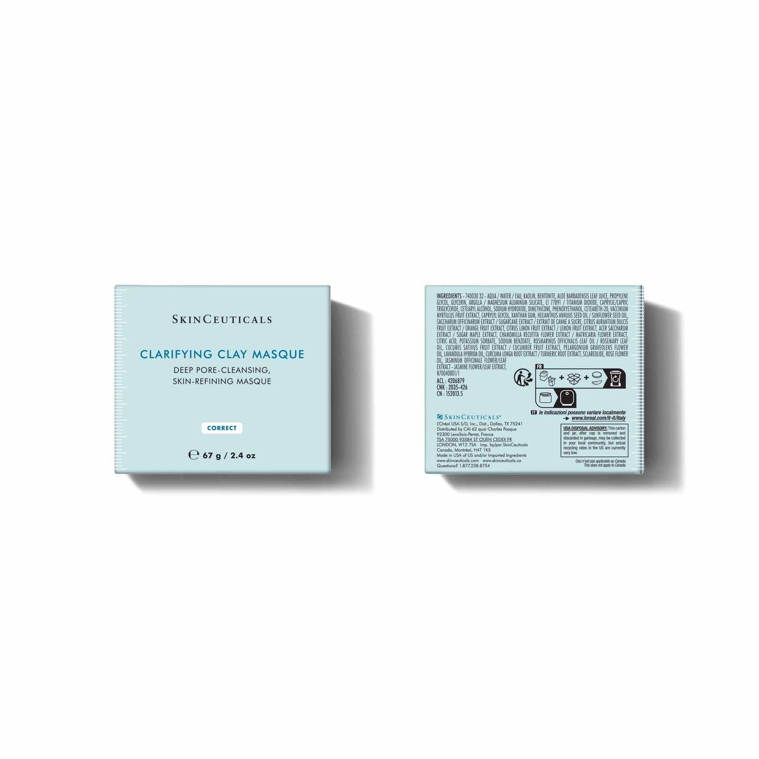 Image of the SkinCeuticals Clarifying Clay Masque box