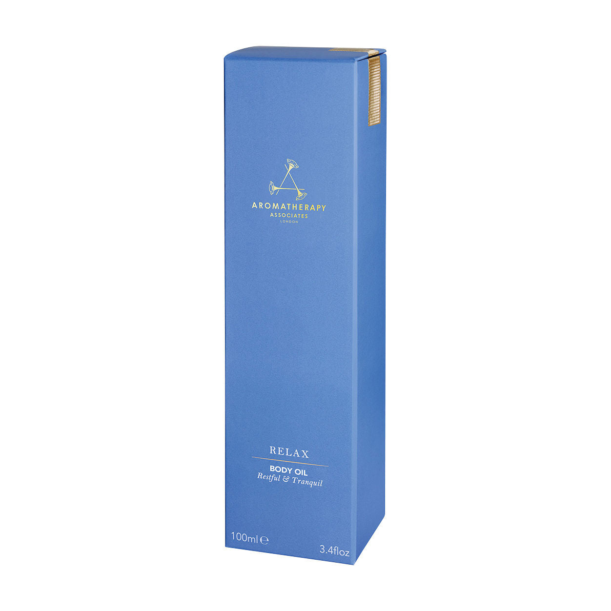 Image of the Aromatherapy Associates Relax Body Oil box