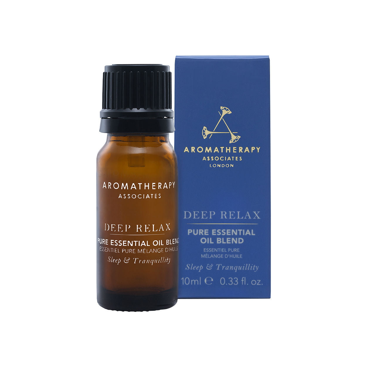 Image of the Aromatherapy Associates Deep Relax Pure Essential Oil Blend box