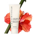 Lifestyle image of Chantecaille Bamboo and Hibiscus Exfoliating Cream