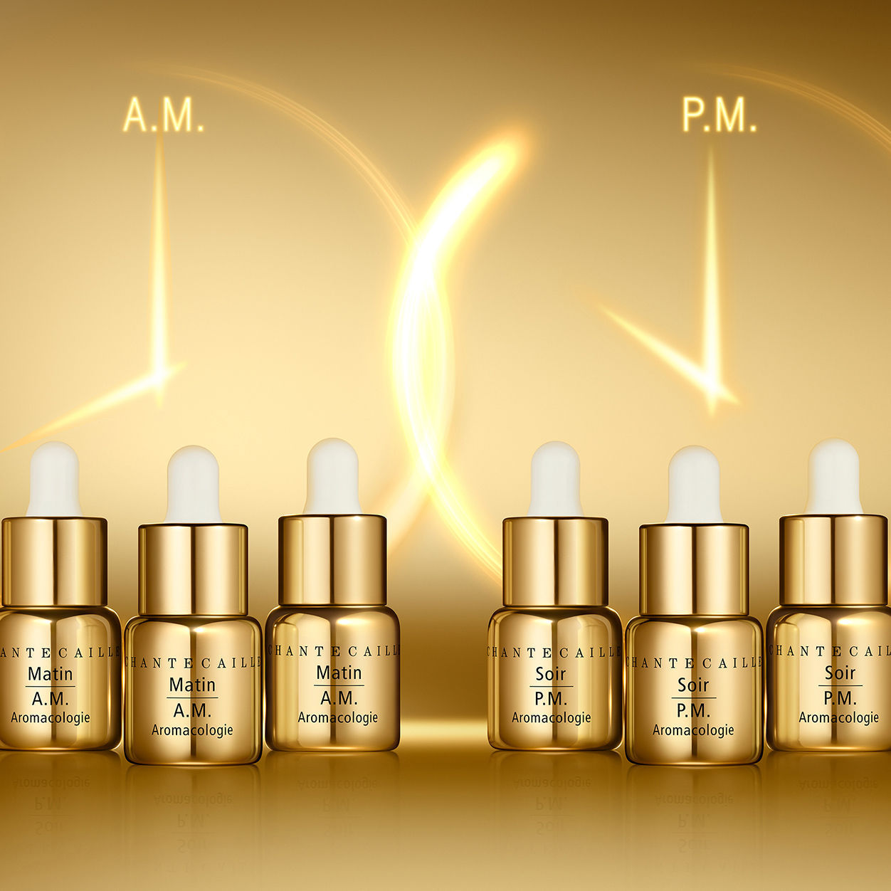 Lifestyle image of Chantecaille Gold Recovery Intense Concentrate A.M./P.M.