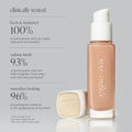 An arm swatch of Jane Iredale Skintuition SPF 30 Radiance-Boosting Liquid Foundation