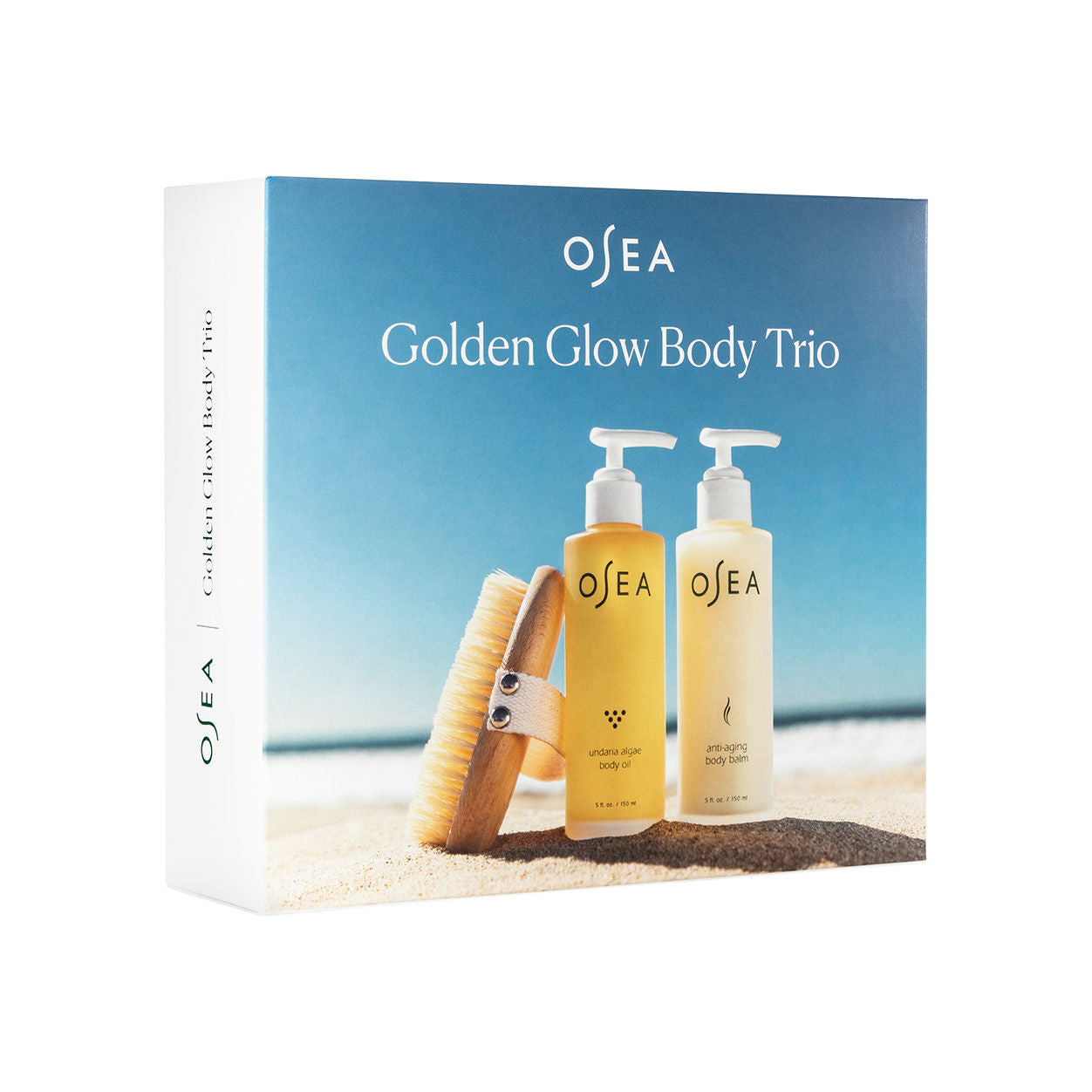 Image of the OSEA Golden Glow Body Trio box