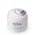 Image of an open OSEA Dream Night Cream