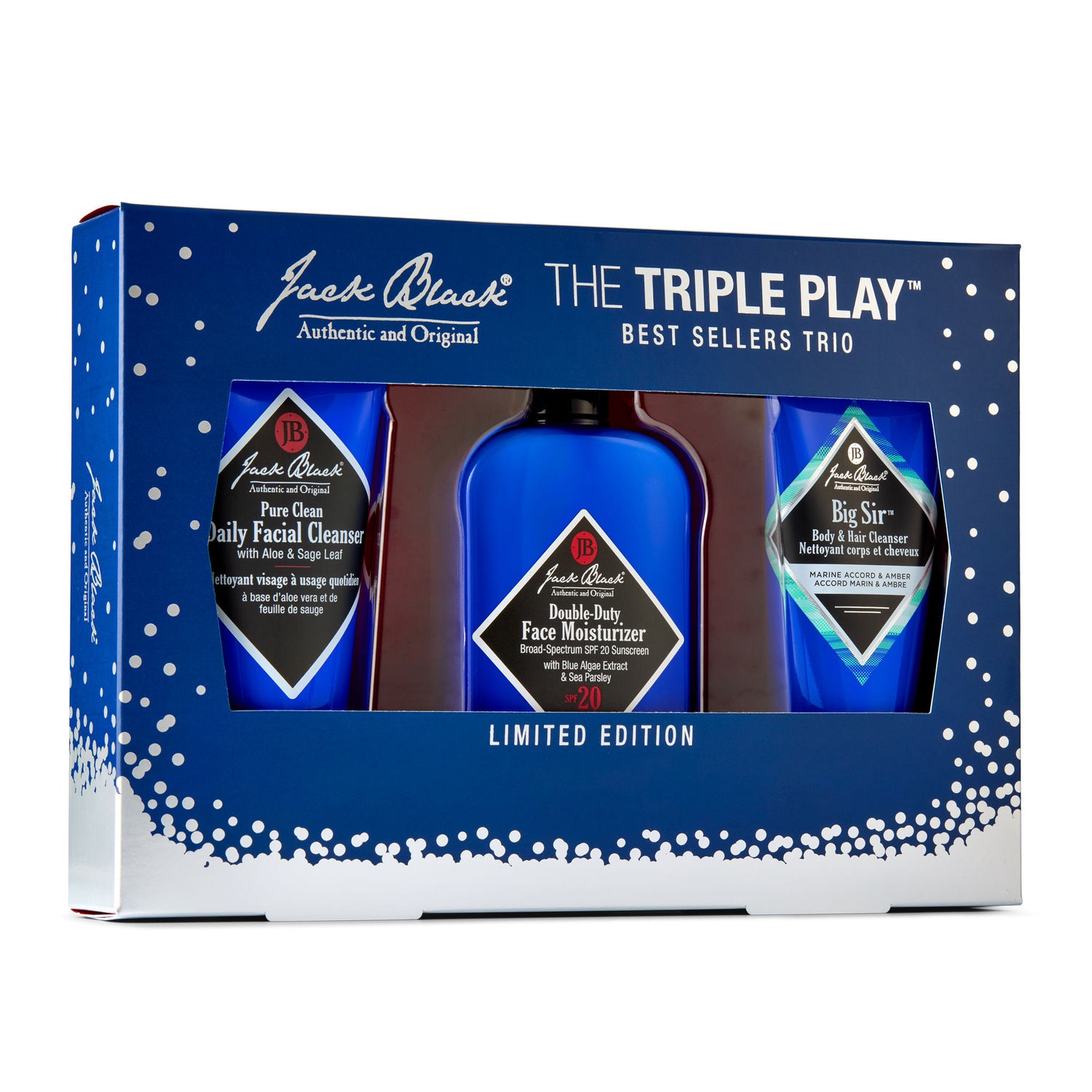 Image of the Jack Black The Triple Play Set (Limited Edition) box