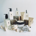 Lifestyle image of Jo Malone London Wood Sage and Sea Salt Exfoliating Shower Gel