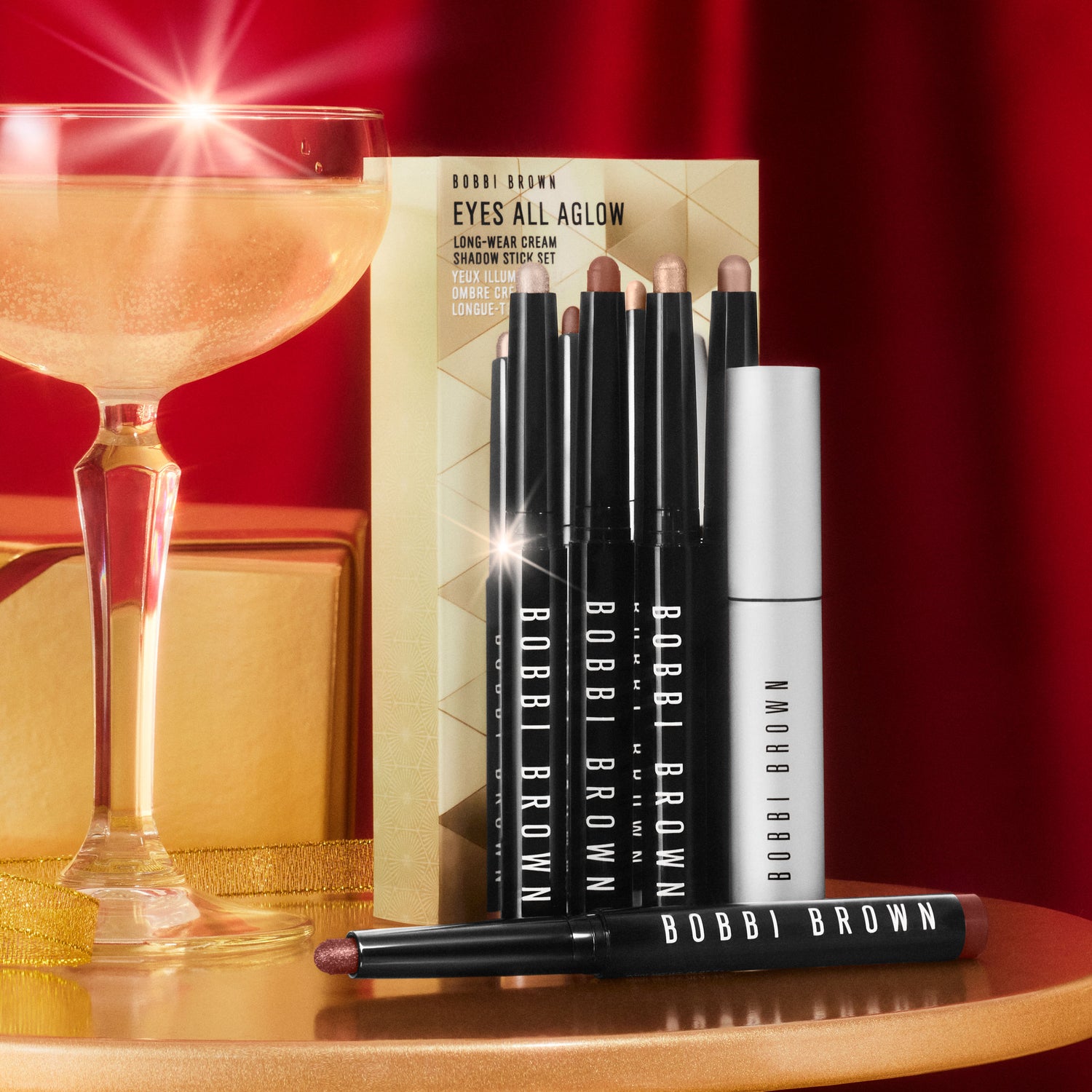 Lifestyle image of Bobbi Brown Long-Wear Waterproof Cream Eyeshadow Stick Set (Limited Edition)