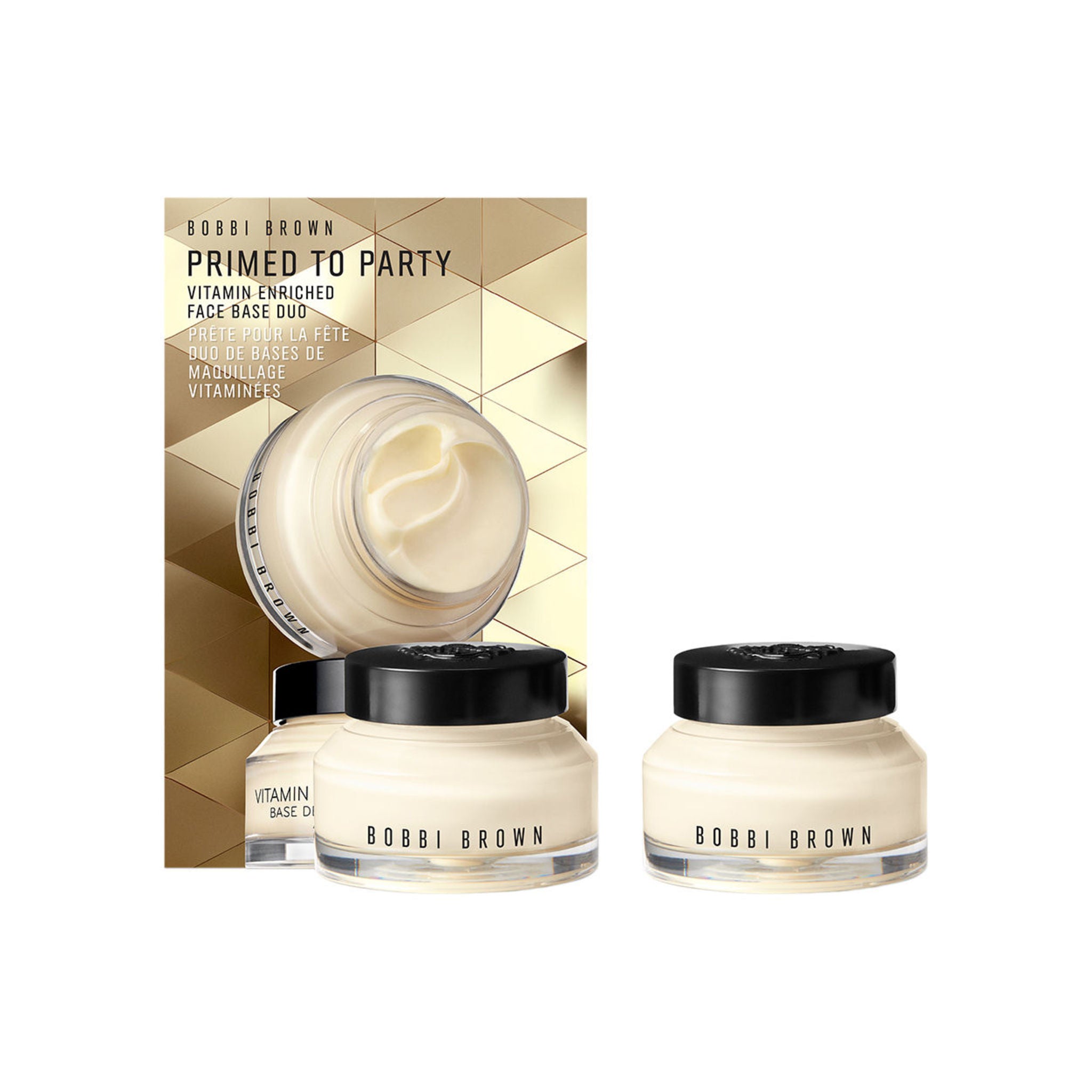 Bobbi Brown Vitamin Enriched Face Base Primer Moisturizer Duo With Vitamin C + Hyaluronic Acid (Limited Edition) main image.