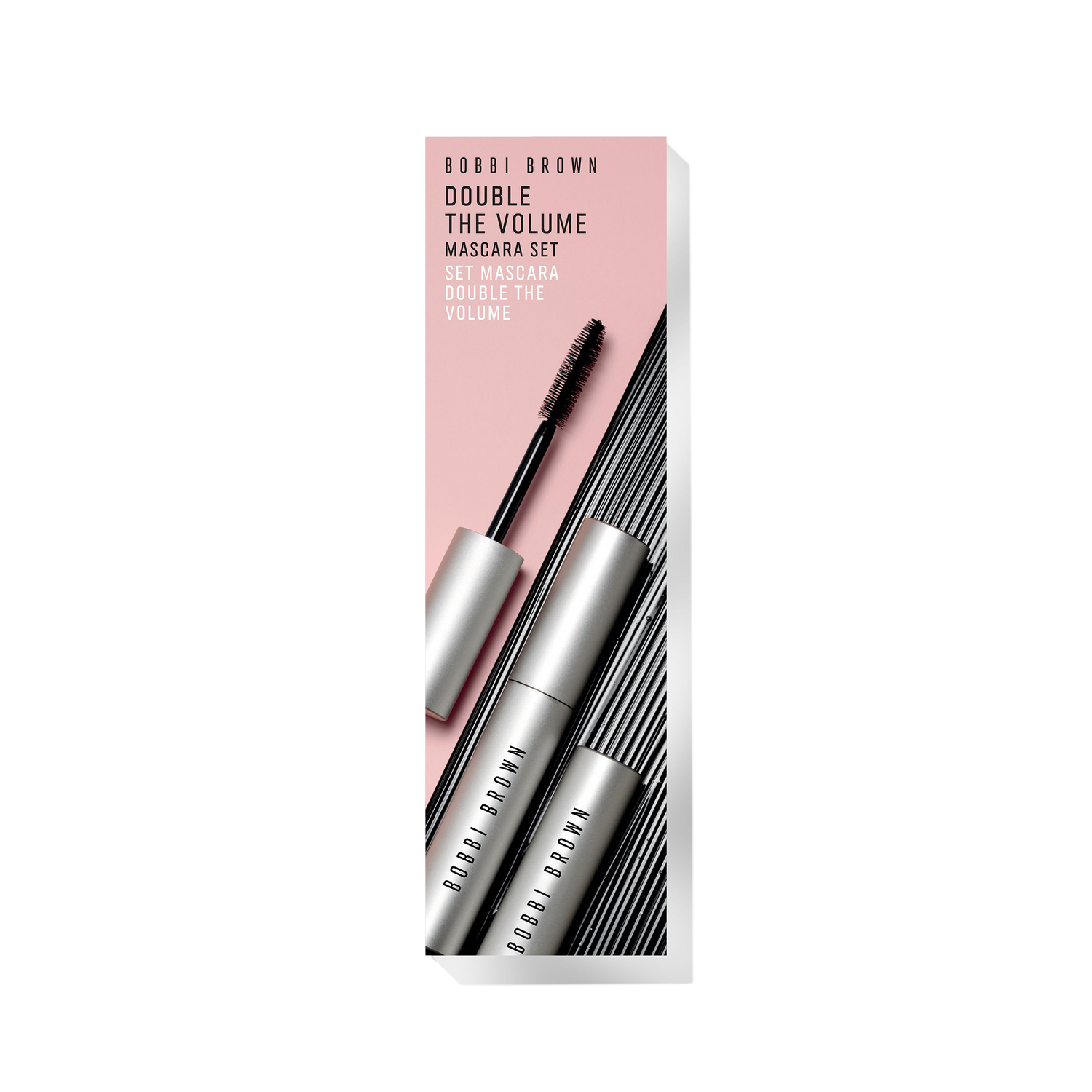 Image of the Bobbi Brown Double The Volume Smokey Eye Mascara Duo (Limited Edition) box