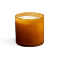 Image of an open Lafco Amber Black Vanilla Signature Candle