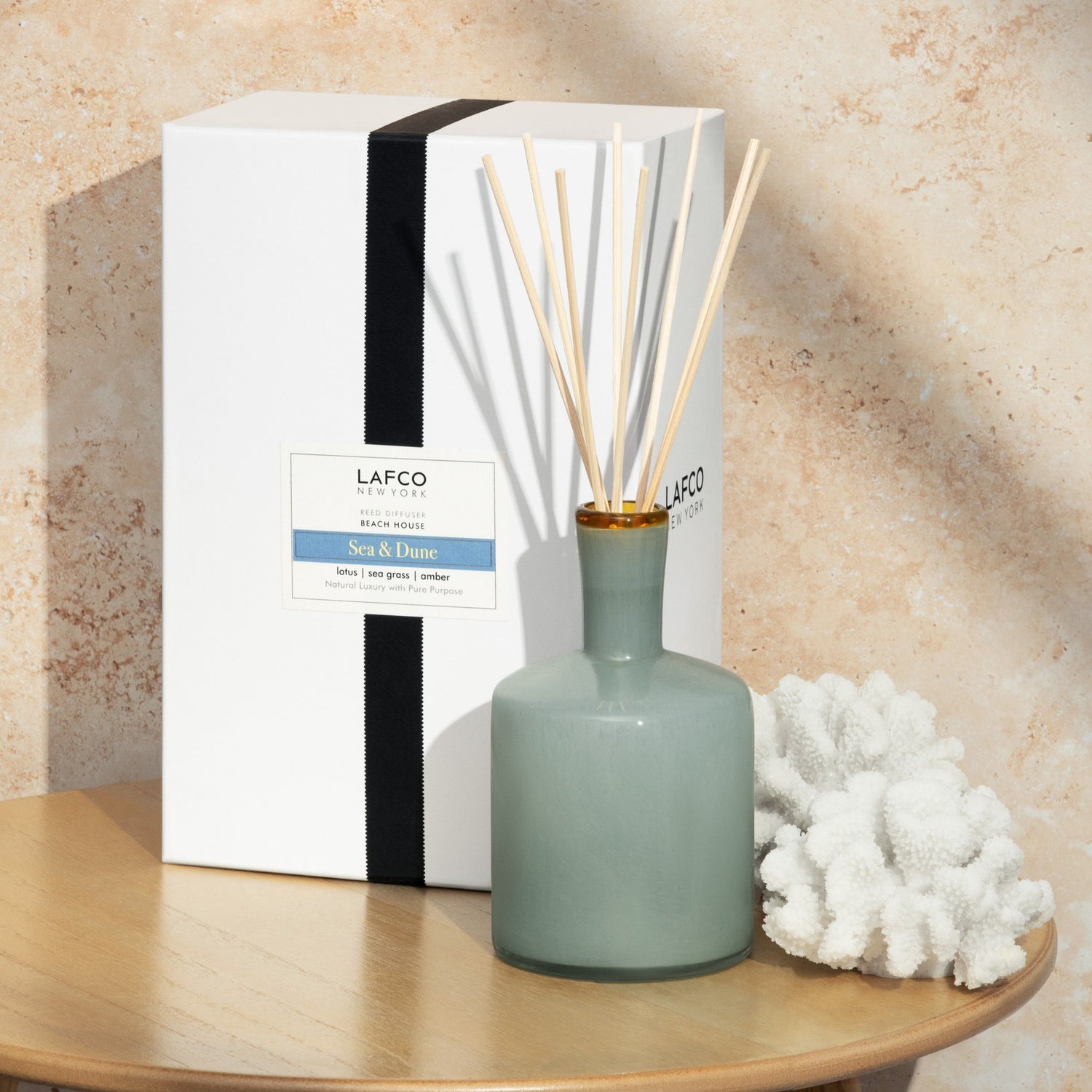 Lifestyle image of Lafco Sea and Dune Reed Diffuser