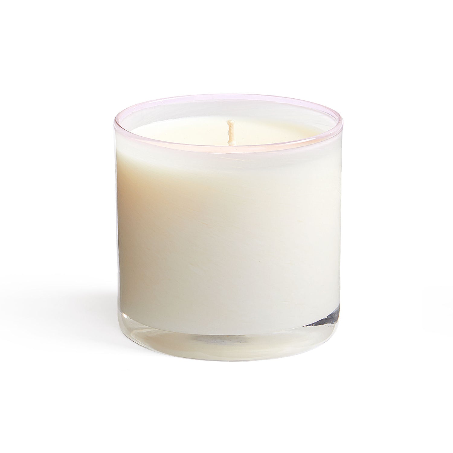 Image of an open Lafco Blush Rose Signature Candle