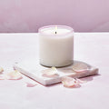 Lifestyle image of Lafco Blush Rose Signature Candle