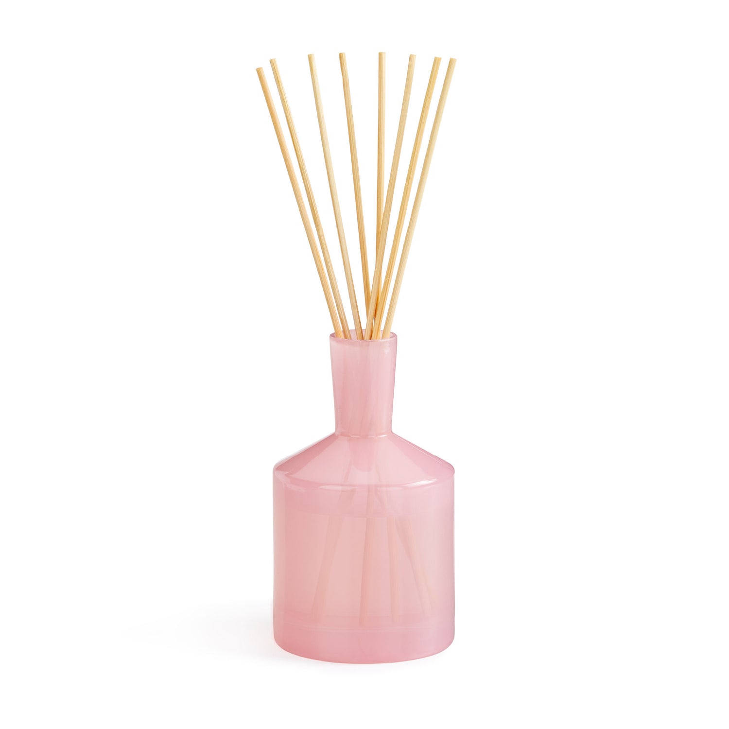 Image of an open Lafco Blush Rose Reed Diffuser