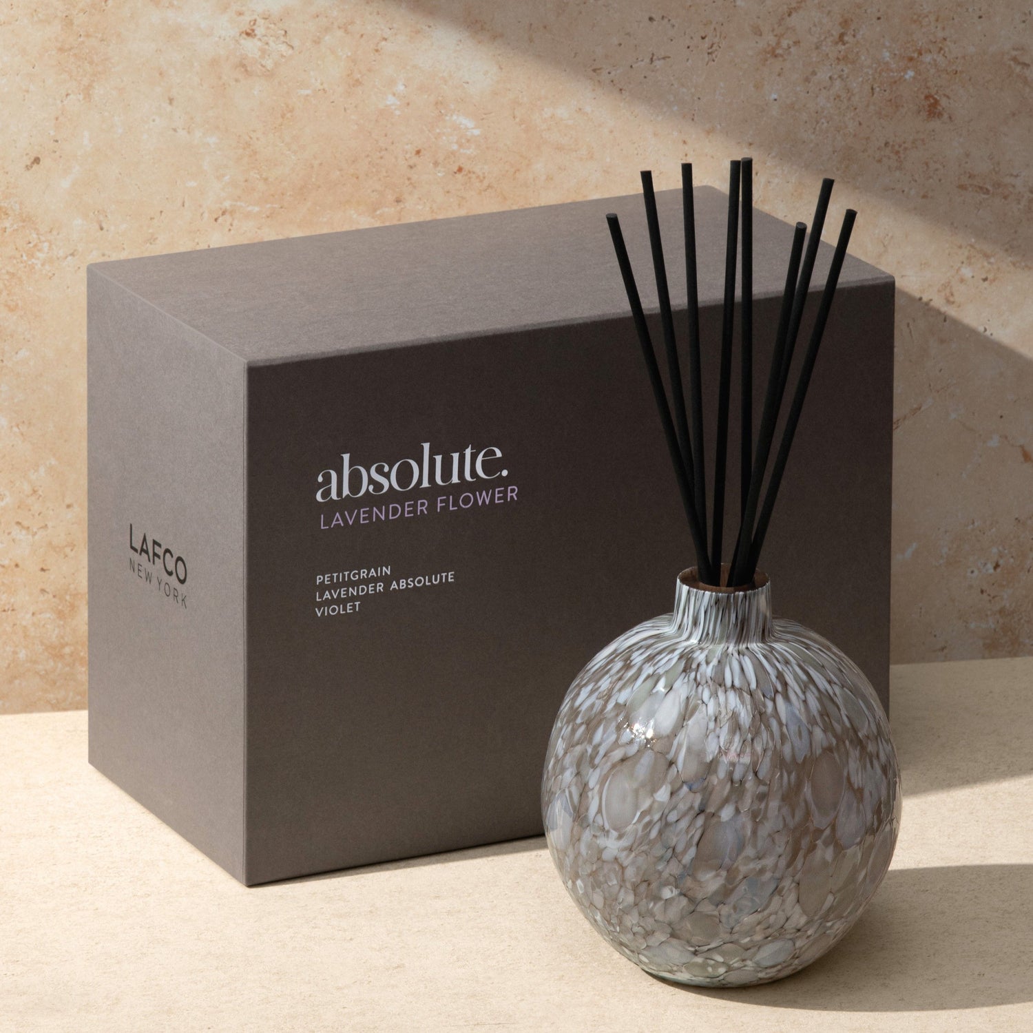 Lifestyle image of Lafco Lavender Flower Absolute Diffuser