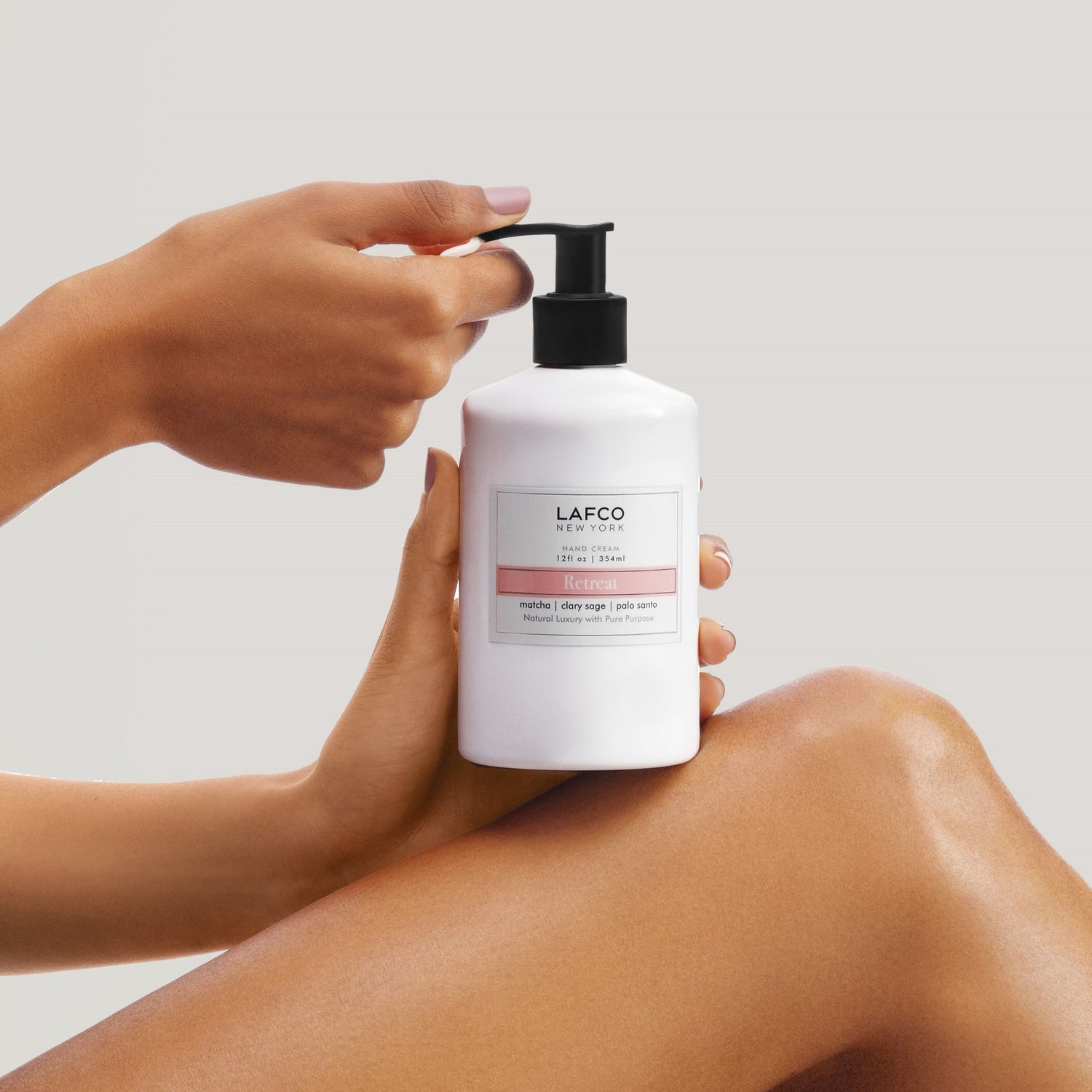 Lifestyle image of Lafco Retreat Hand Cream