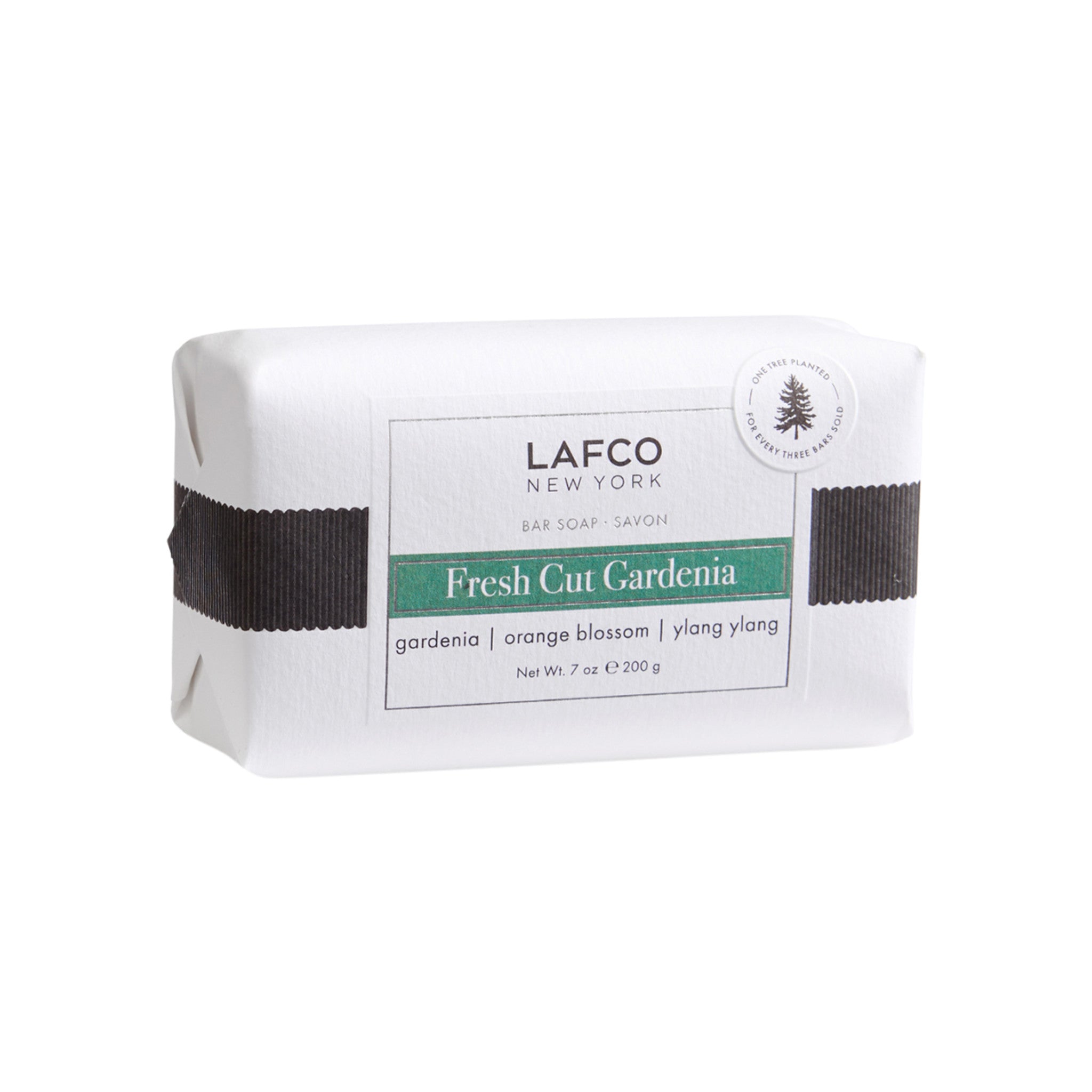 Lafco Fresh Cut Gardenia Bar Soap main image.