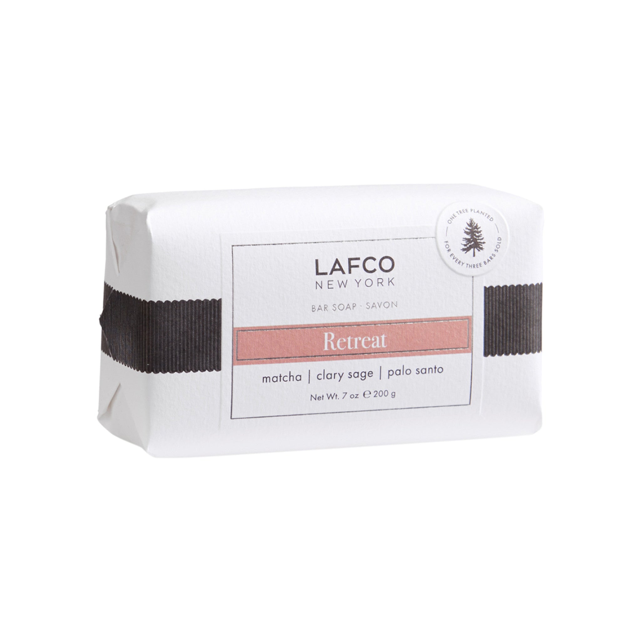 Lafco Retreat Bar Soap main image.
