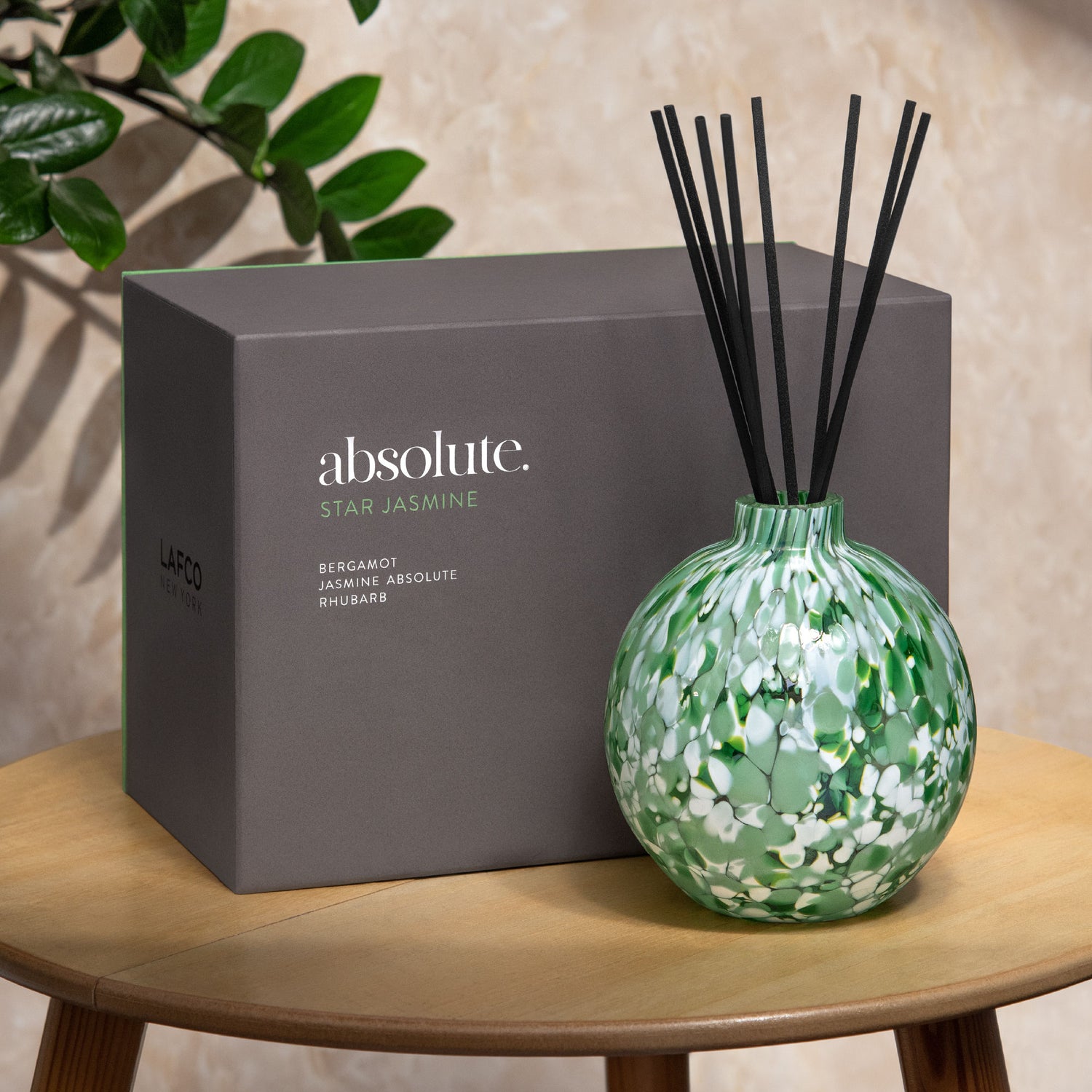 Lifestyle image of Lafco Star Jasmine Absolute Reed Diffuser