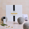 Lifestyle image of Lafco Chamomile Lavender Laundry Dryer Ball Set