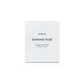 Image of the Byredo Burning Rose Candle box