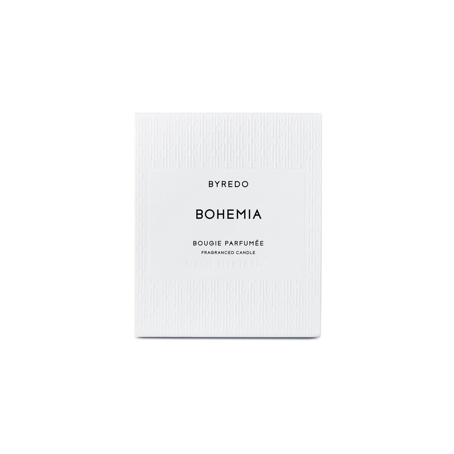 Image of the Byredo Bohemia Candle box