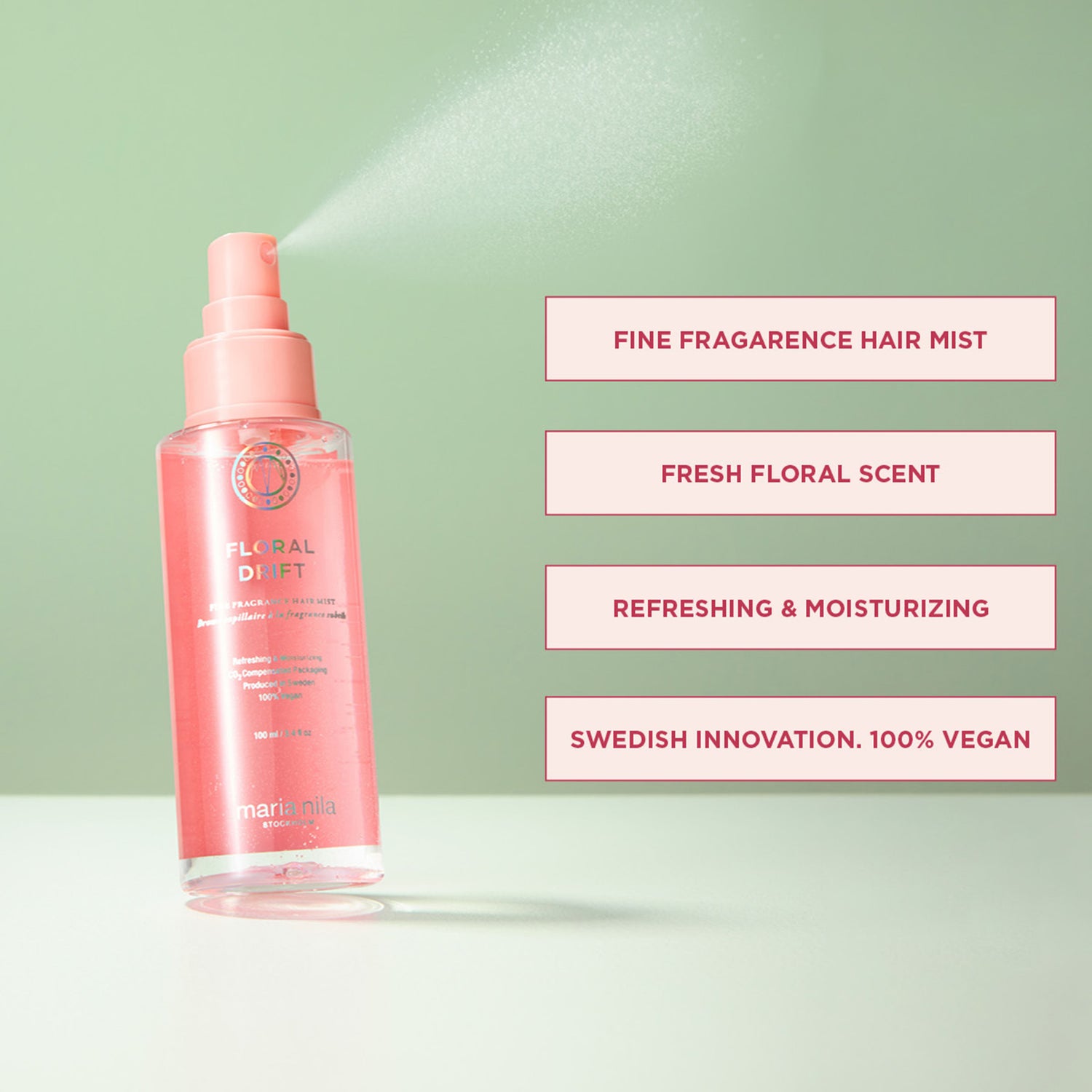 Information related to Maria Nila Floral Drift Hair Mist