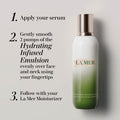 Image of a closed La Mer The Hydrating Infused Emulsion