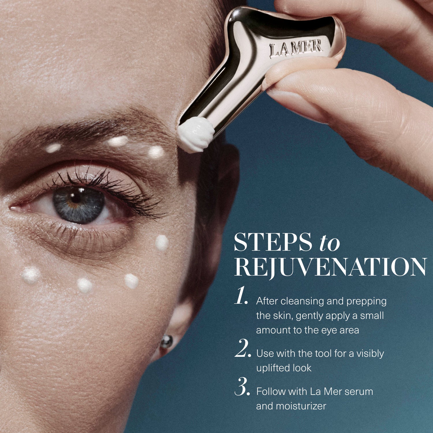 Lifestyle image of La Mer The Rejuvenating Eye Cream