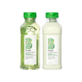 Image of an open Briogeo Superfoods Kale, Apple, Matcha and Apple Replenishing Shampoo and Conditioner Duo