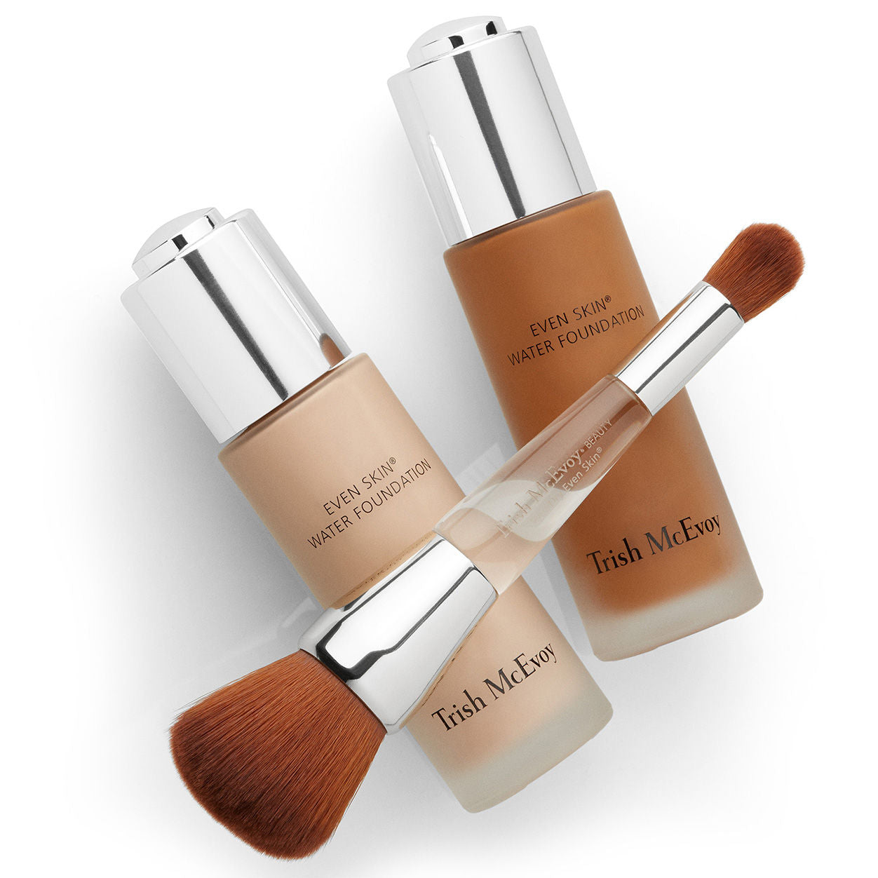 Set outlet of 5 Trish McEvoy even skin foundations