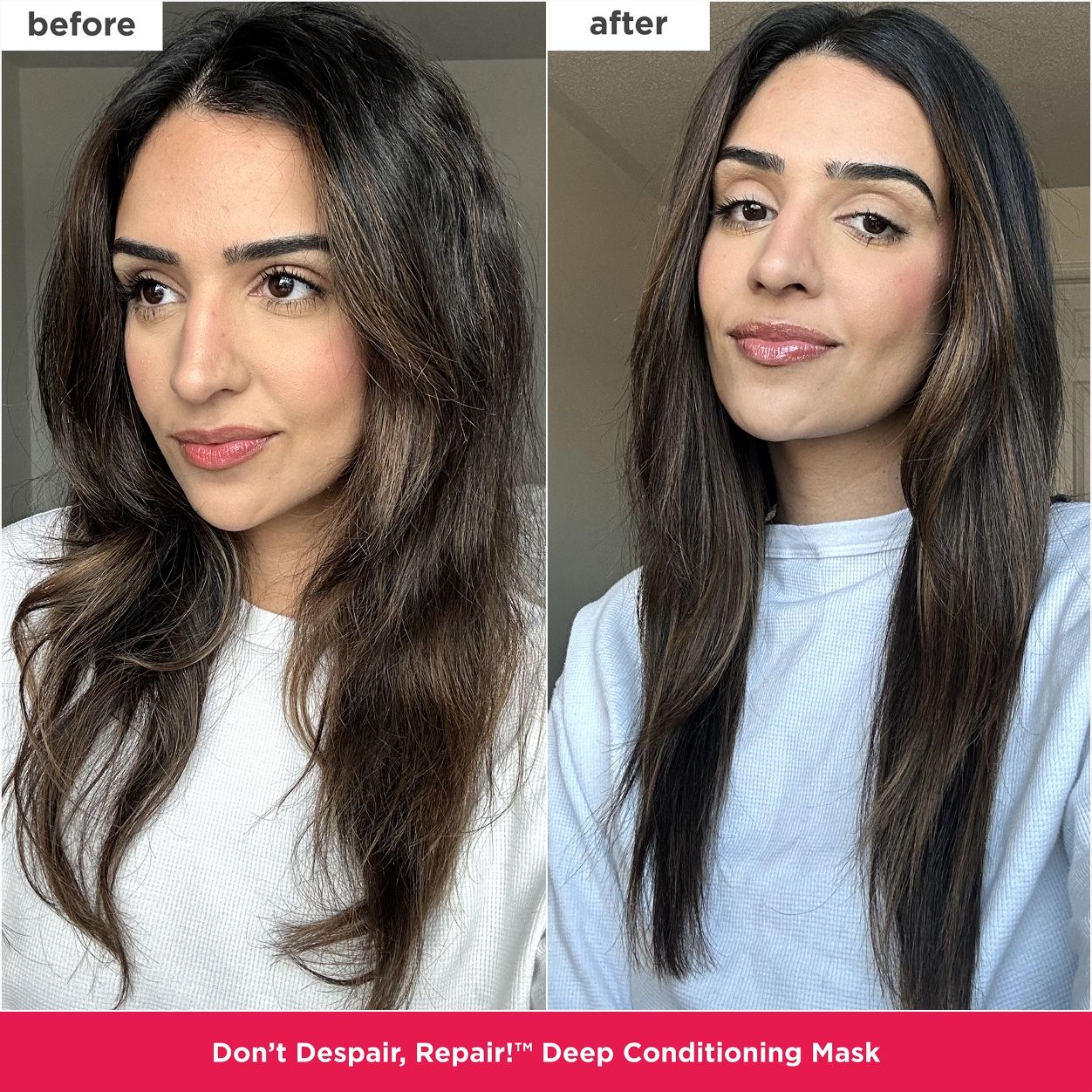 Before and after results of using Briogeo Ultimate Hair Heroes (Limited Edition)