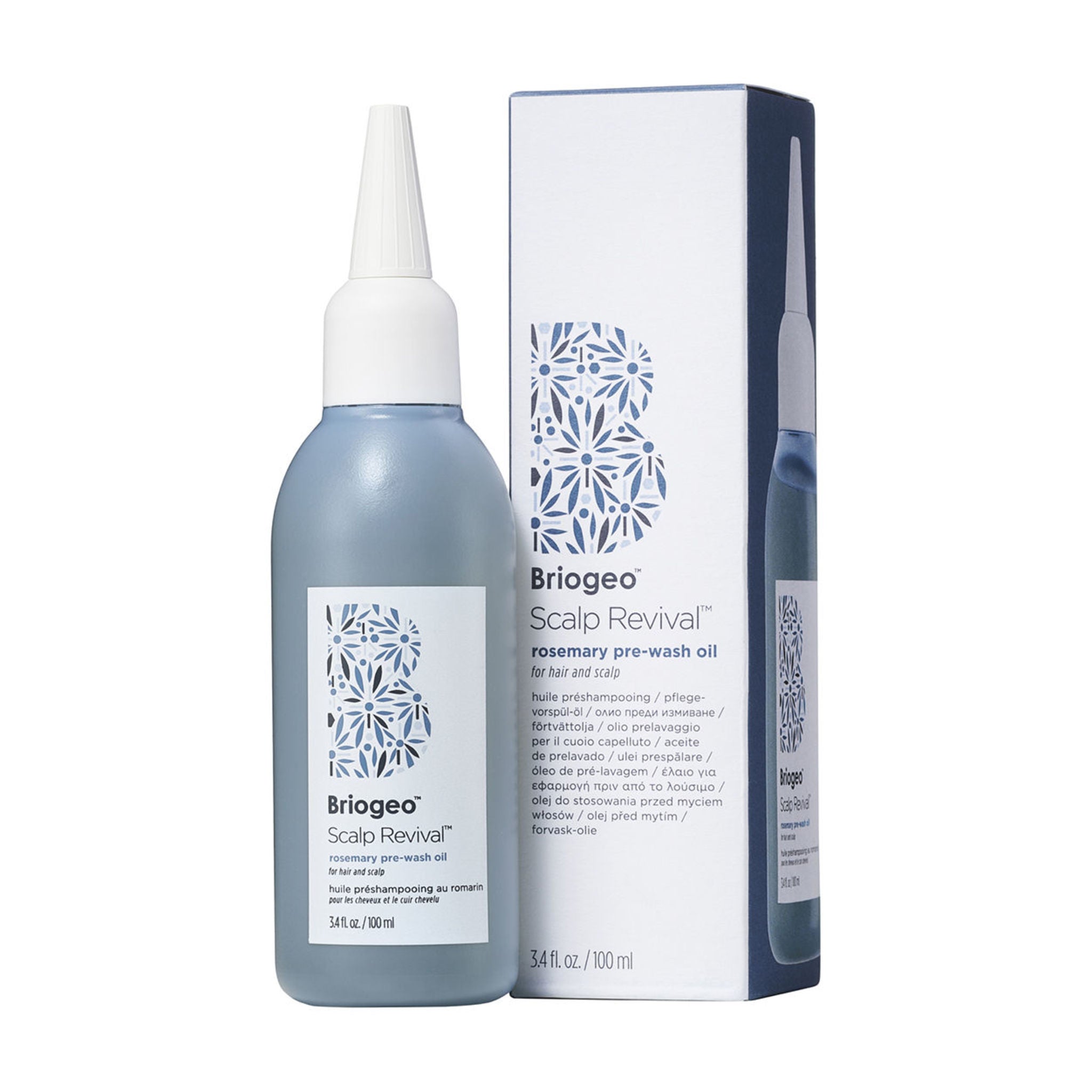 Briogeo Scalp Revival Rosemary Pre-wash Oil for Hair and Scalp main image.