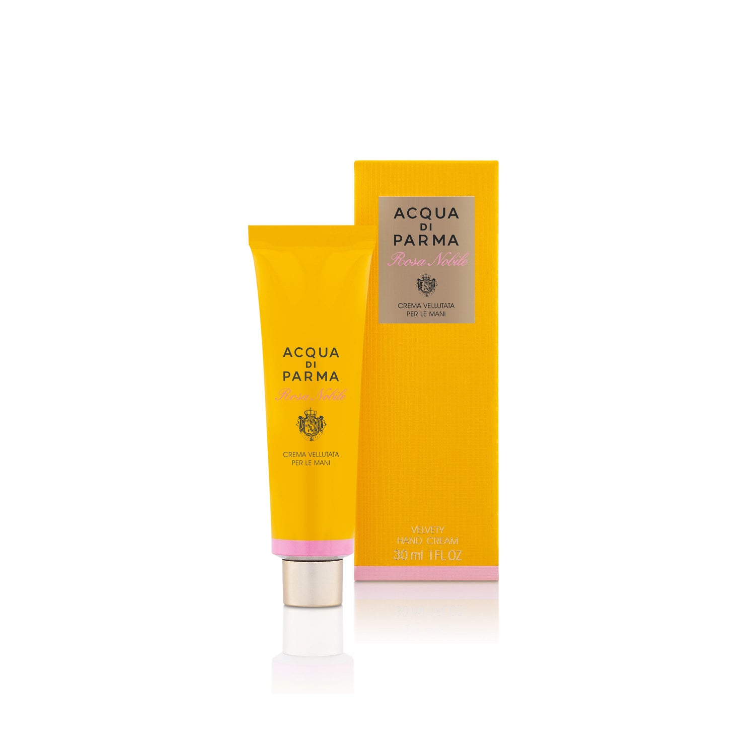 Image of the Acqua di Parma Rosa Nobile Velvety Hand Cream box