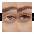 Before and after results of using Victoria Beckham Beauty Vast Lash Mascara