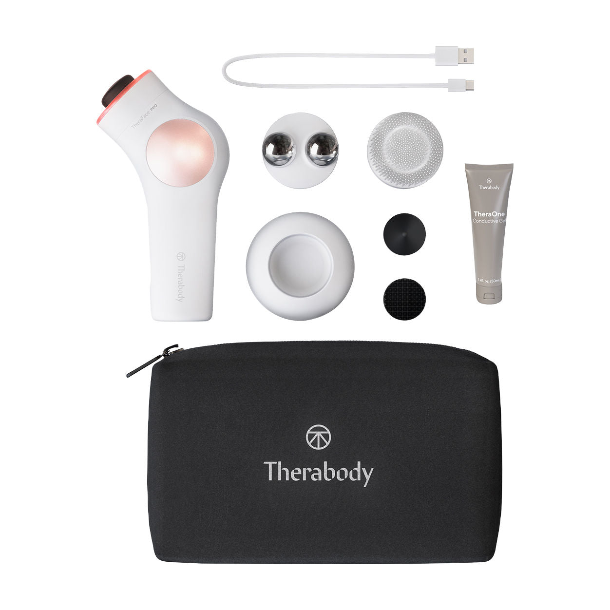 Therabody TheraFace PRO Facial Health 2024 Device - White & Black Available