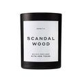 Image of an open Heretic Scandalwood Candle