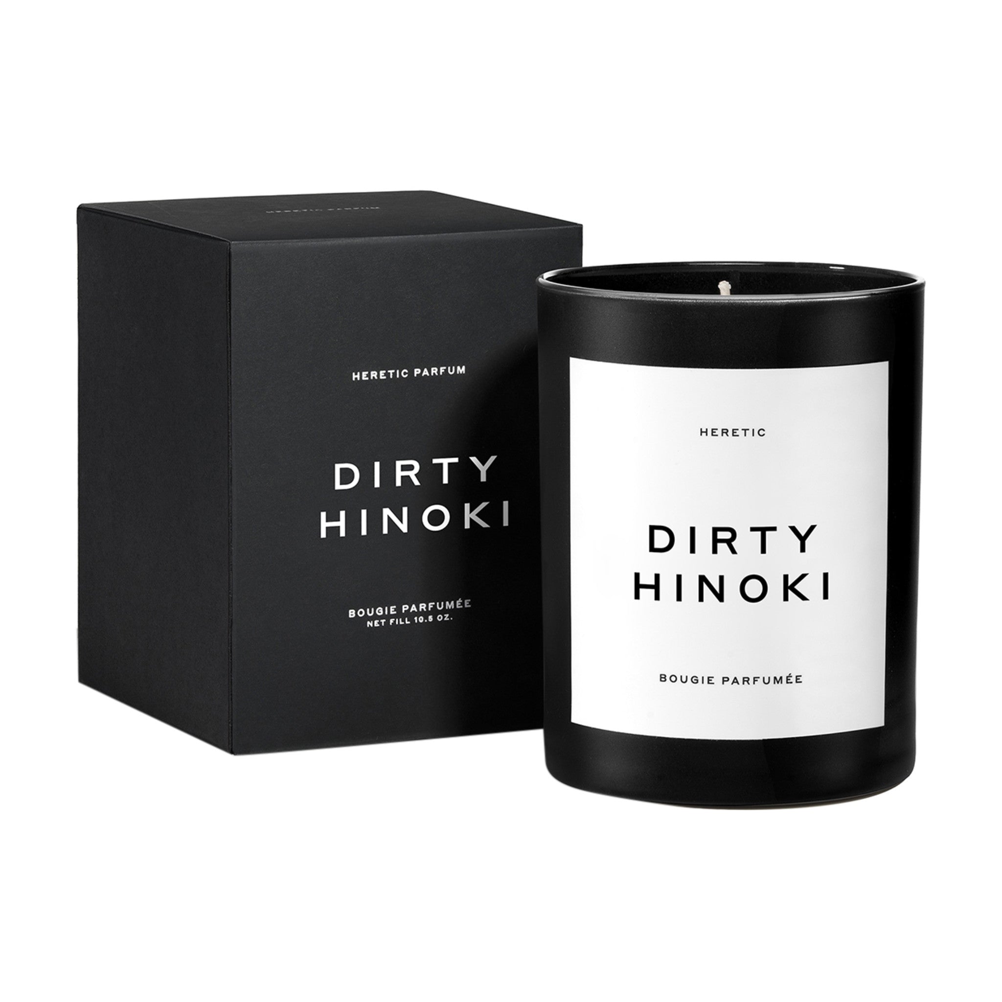 Heretic Dirty Hinoki Candle main image.