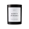 Image of an open Heretic Dirty Hinoki Candle