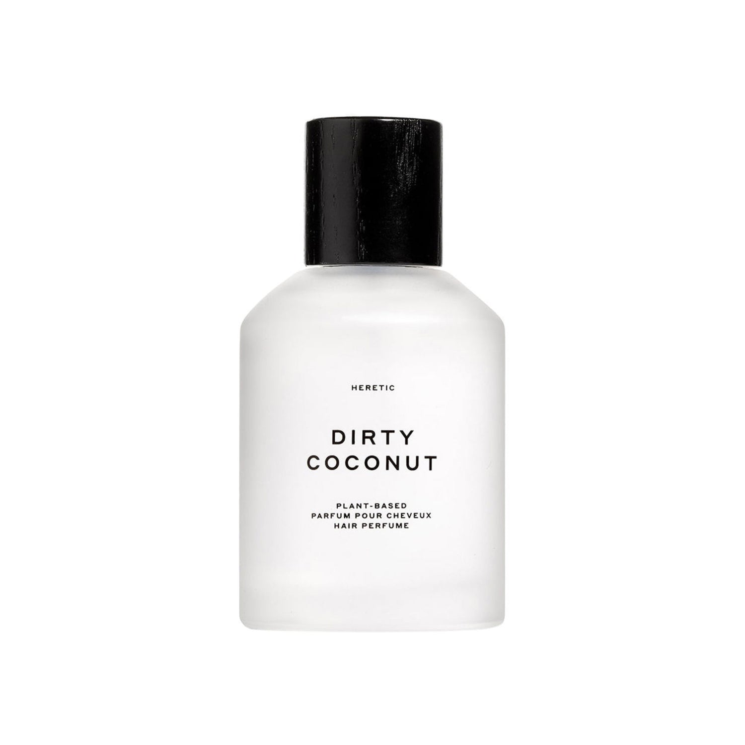 Heretic Dirty Coconut Hair Perfume closed container image.