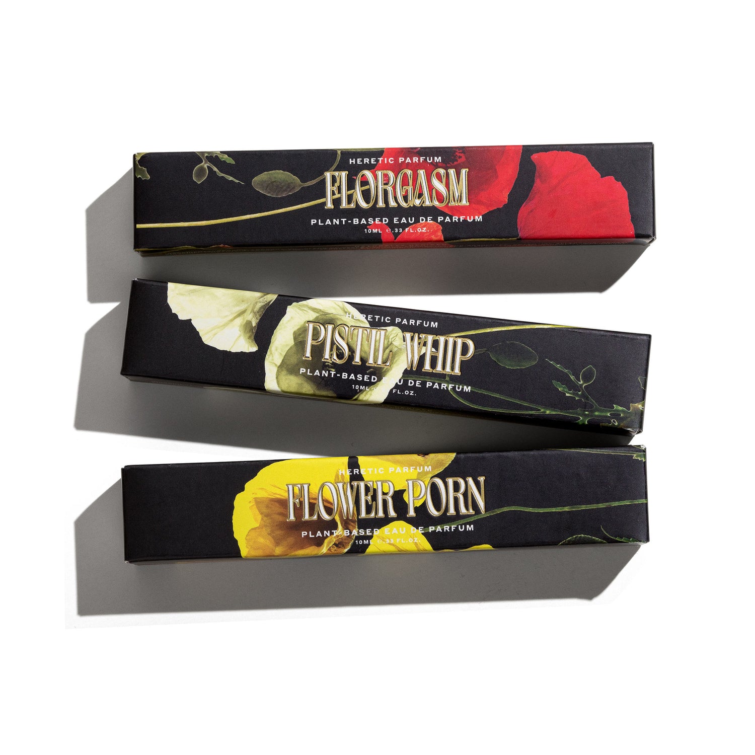 Image of the Heretic The Florist Rollerball Gift Set box