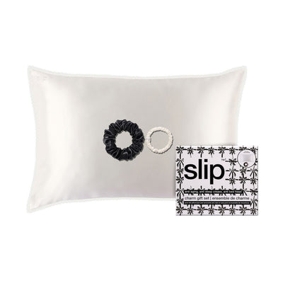 Pure Silk Queen Gift Set with Lace Trim (Limited Edition)