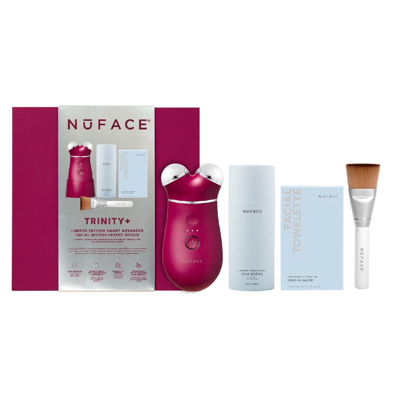 Nuface trinity facial toning kit anti-aging microcurrent 2024