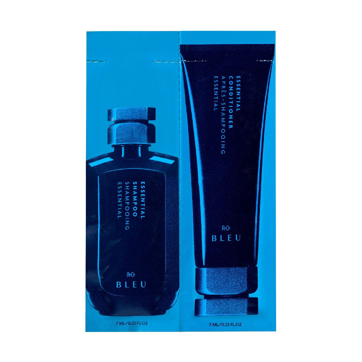 R+Co Bleu 0.23 oz De Luxe Reparative Shampoo and 0.23 oz Conditioner Packette main image