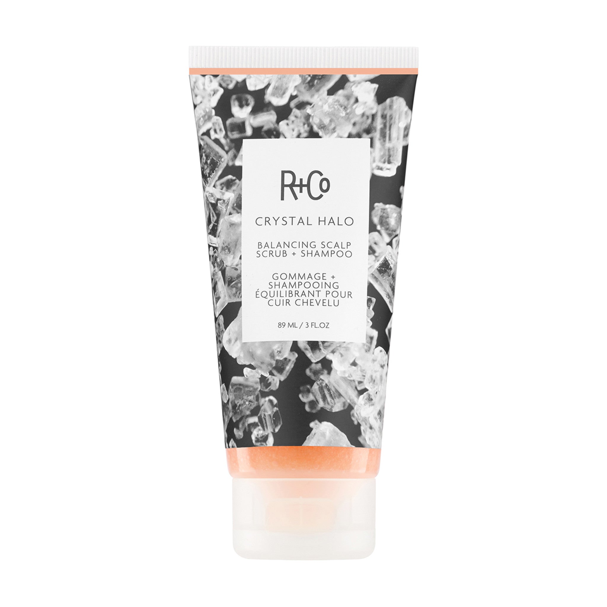 R+Co Crystal Halo Balancing Scalp Scrub and Shampoo