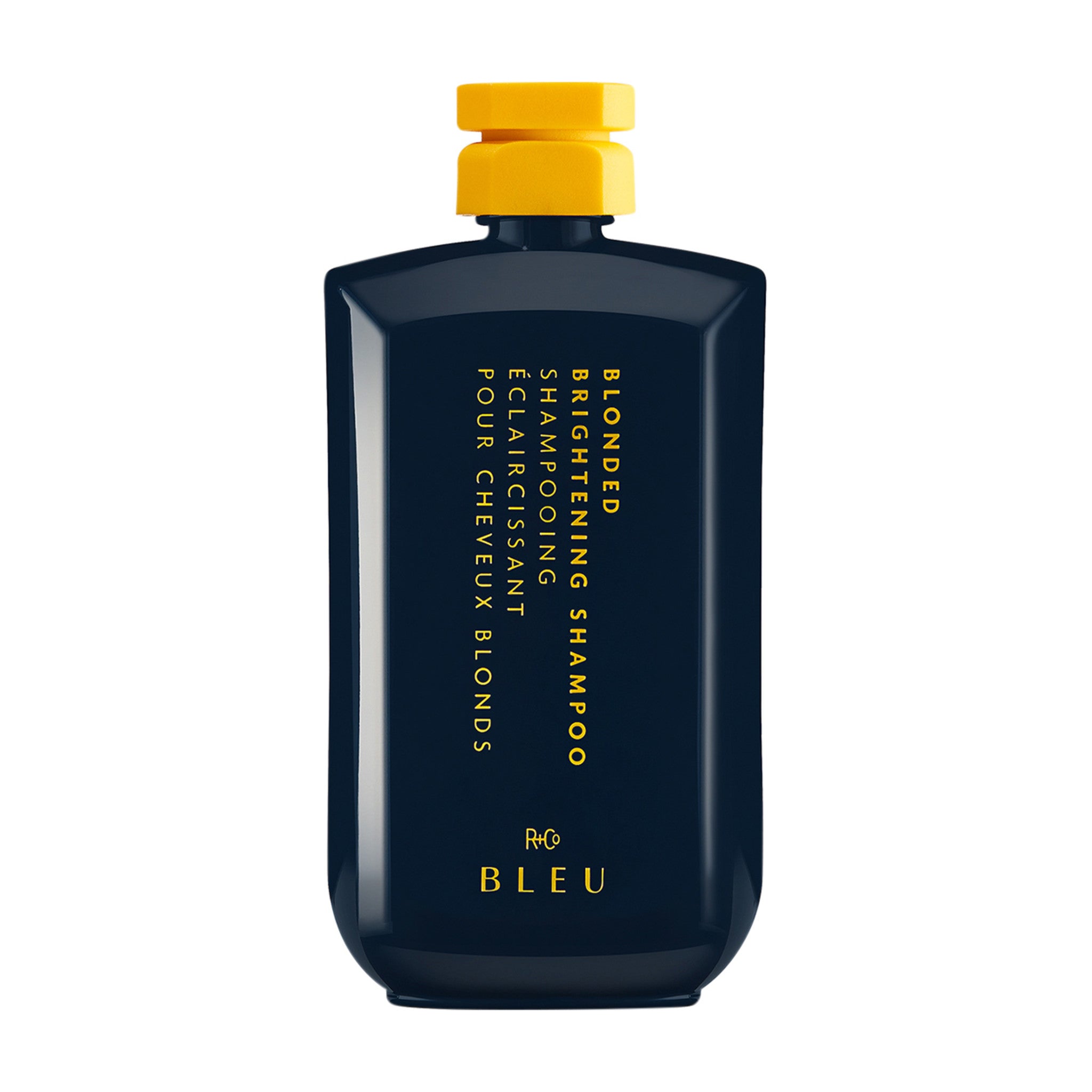 R+Co Bleu Blonded Brightening Shampoo Size variant: main image. This product is for blonde hair