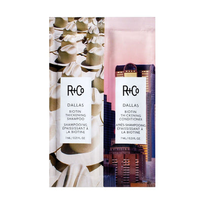 Dallas Shampoo and Conditioner Packette