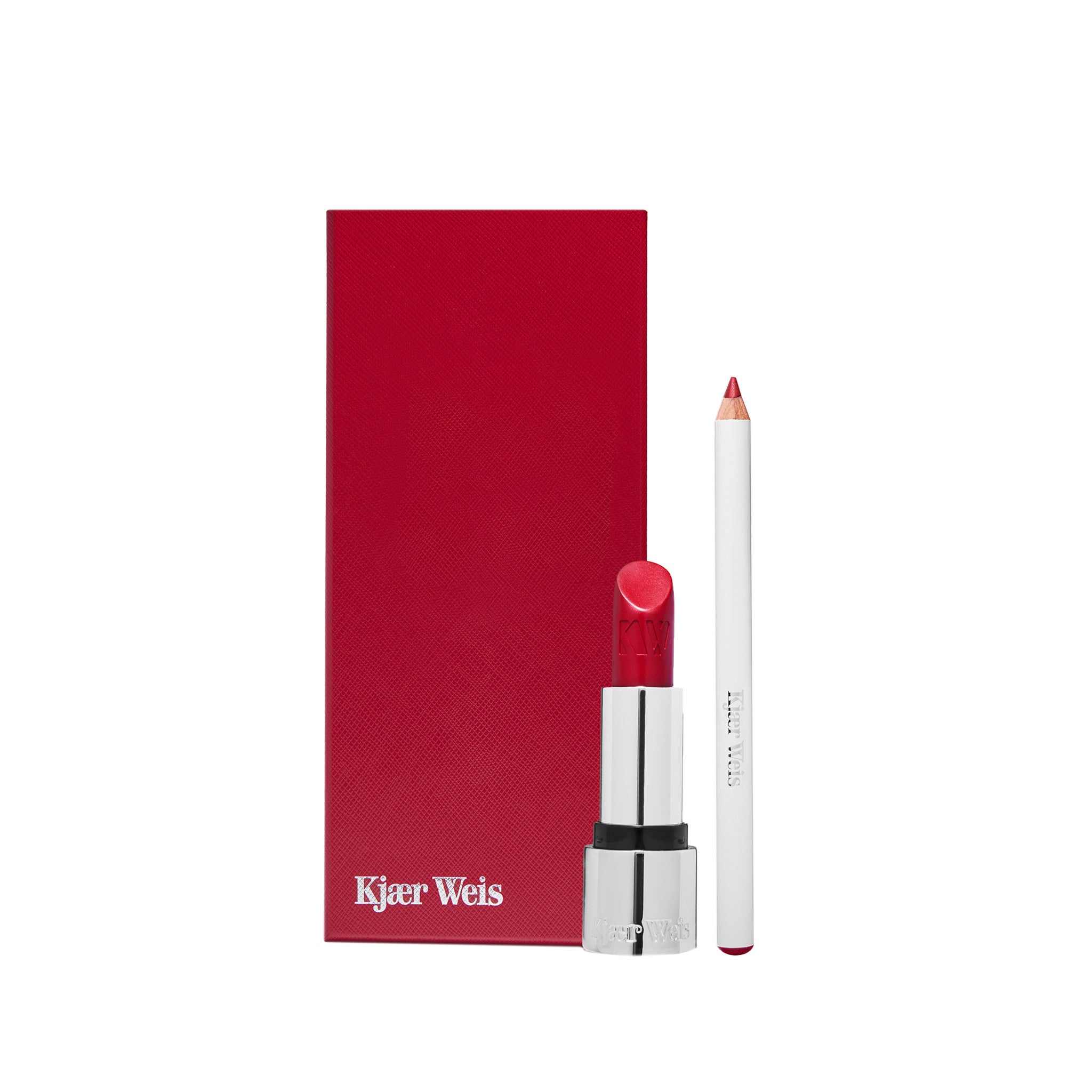Kjaer Weis Perfect Lip Set in Red (Limited Edition) main image. This product is in the color red