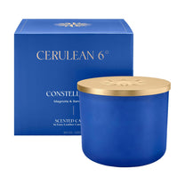 Cerulean 6 Constellation 5-Wick Luxury Candle  main image.